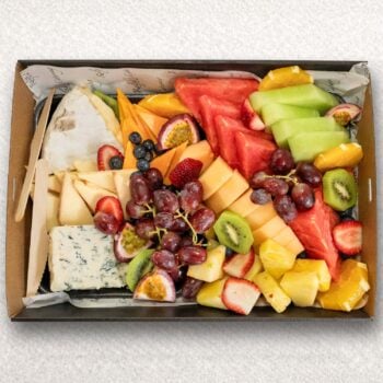 Fruit and cheese