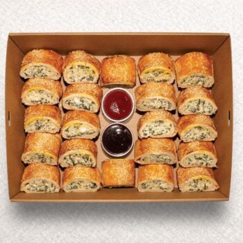 Mini Spinach and Feta Rolls