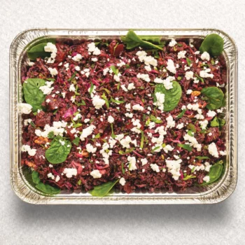 Beetroot Baby Spinach Feta Salad