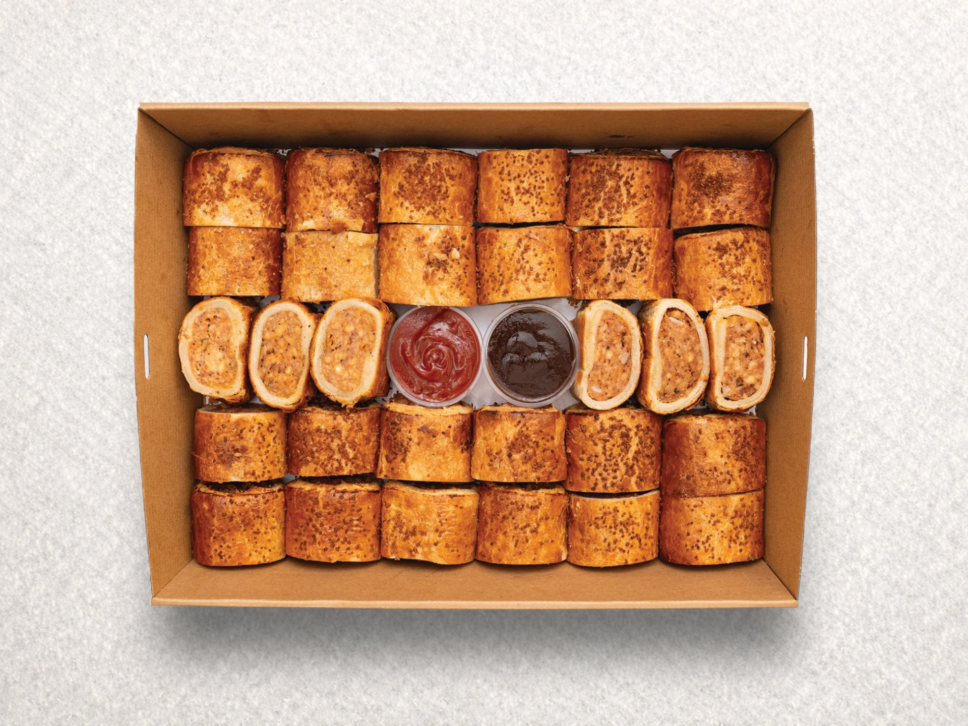 Mini Sausage Rolls (5) Mini Sausage Rolls (5)