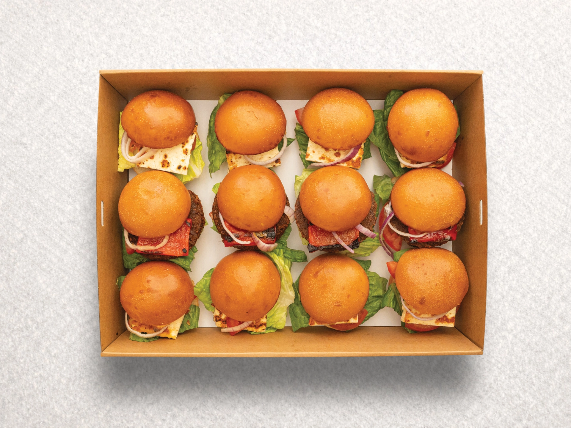 Mini checken burger Mini checken burger