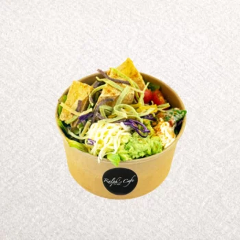 Crispy Tofu BurritoSalad