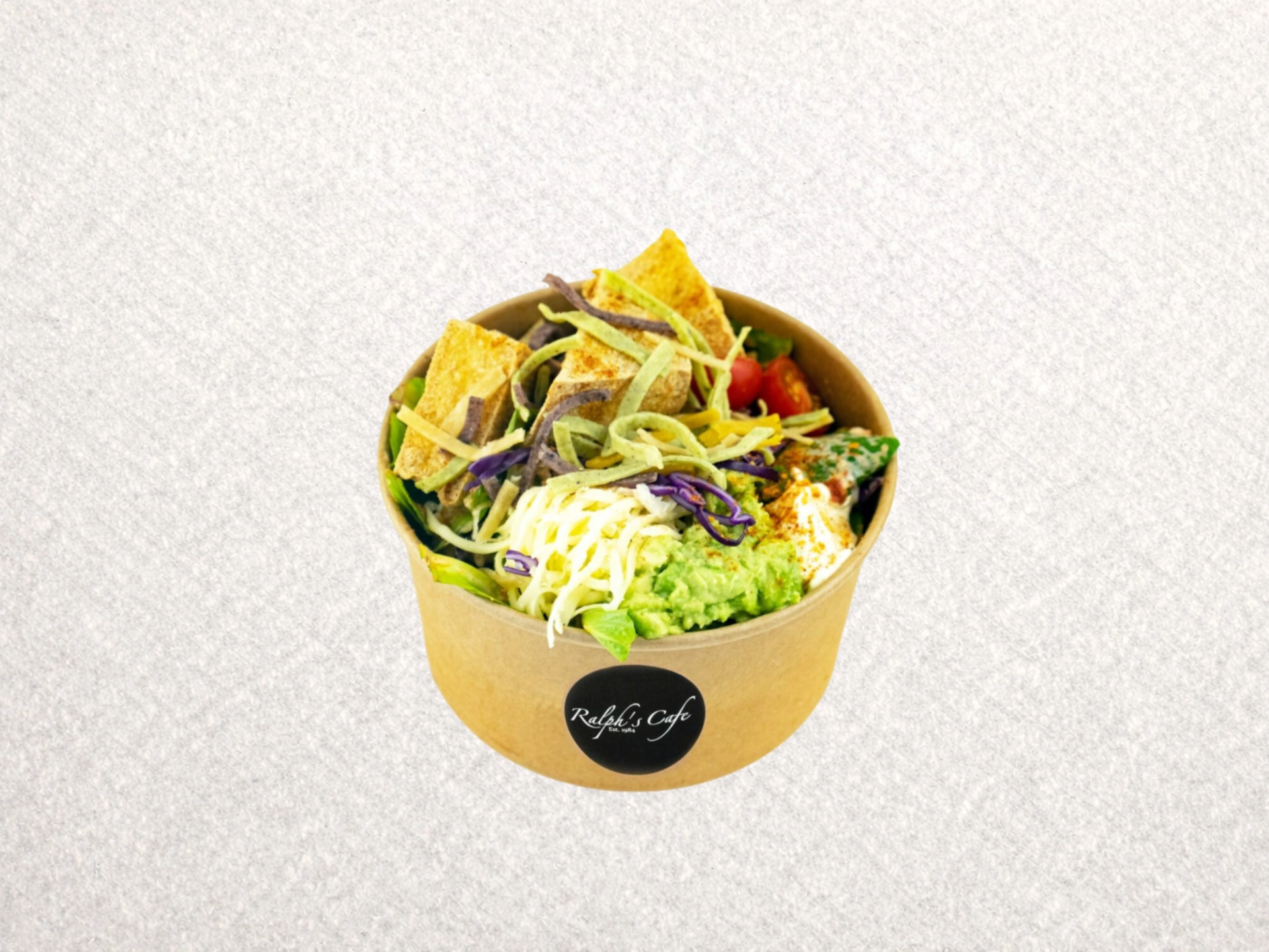 Crispy Tofu BurritoSalad Crispy Tofu BurritoSalad