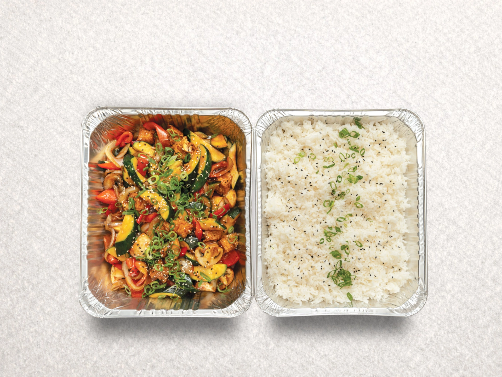 Mixed Veggie Teriyaki Rice Mixed Veggie Teriyaki Rice