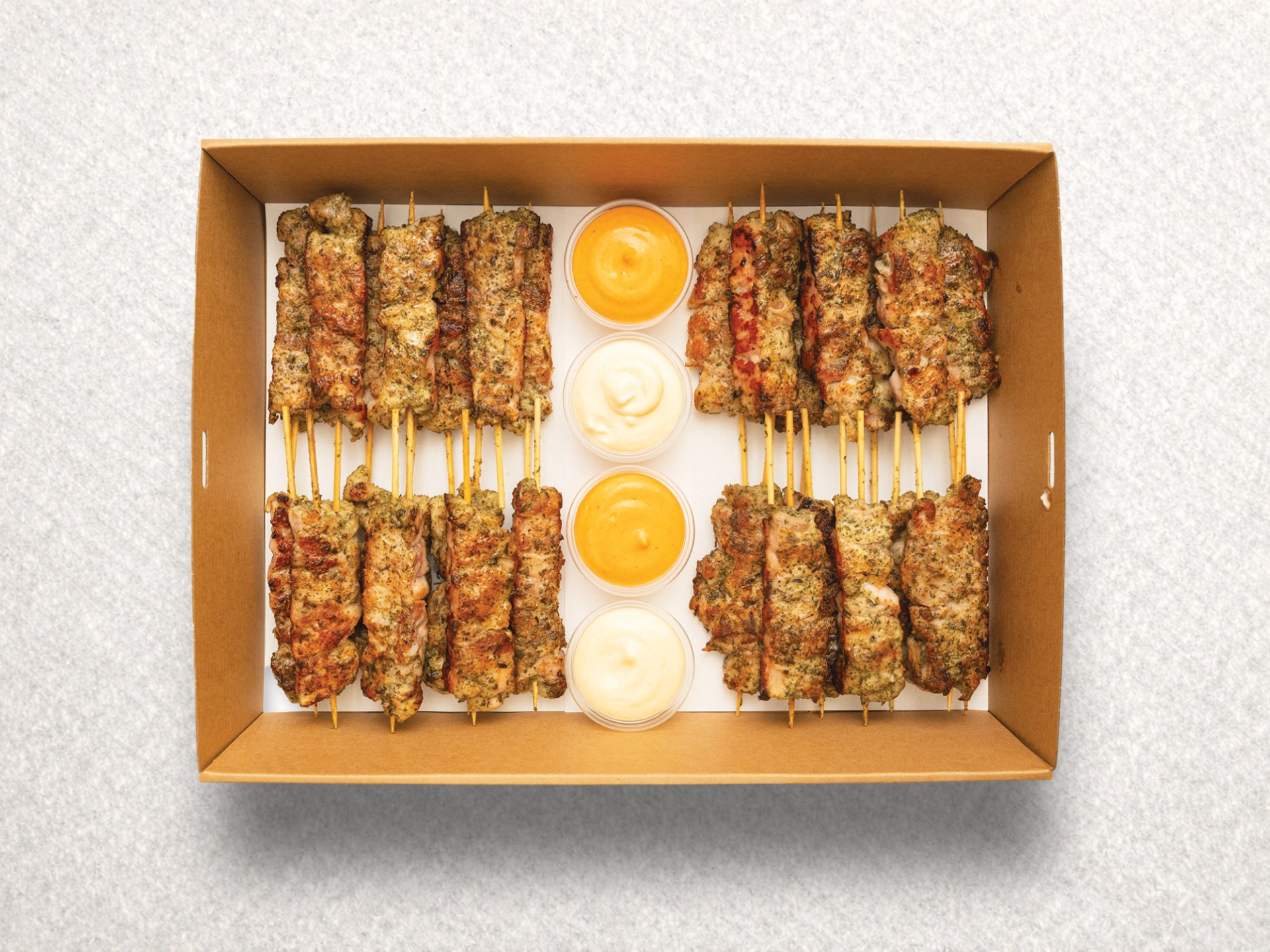 Mini Chicken Skewers Mini Chicken Skewers