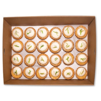 Mini Citrus Meringue Tart GF