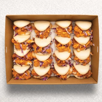 Mini Fried Chicken Bao