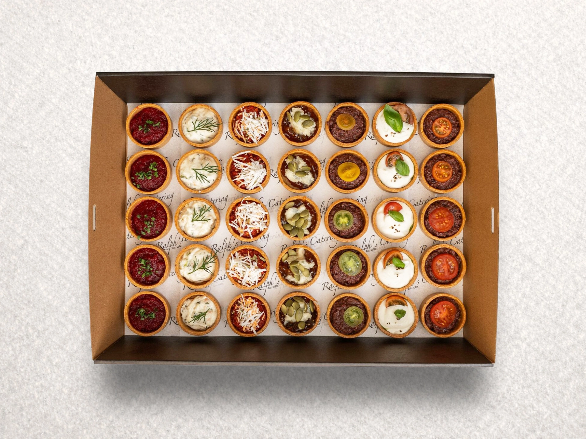 Mini Savoury Tartlets Mini Savoury Tartlets