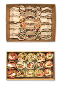 Sandwiches Wraps 28 Pieces Tortilla 15 Pieces Total 43 Pieces 1