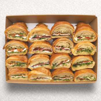 Savoury Croissant Sandwiches.