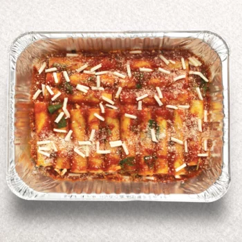 Spinach Ricotta Cannelloni Tray HomeMeals
