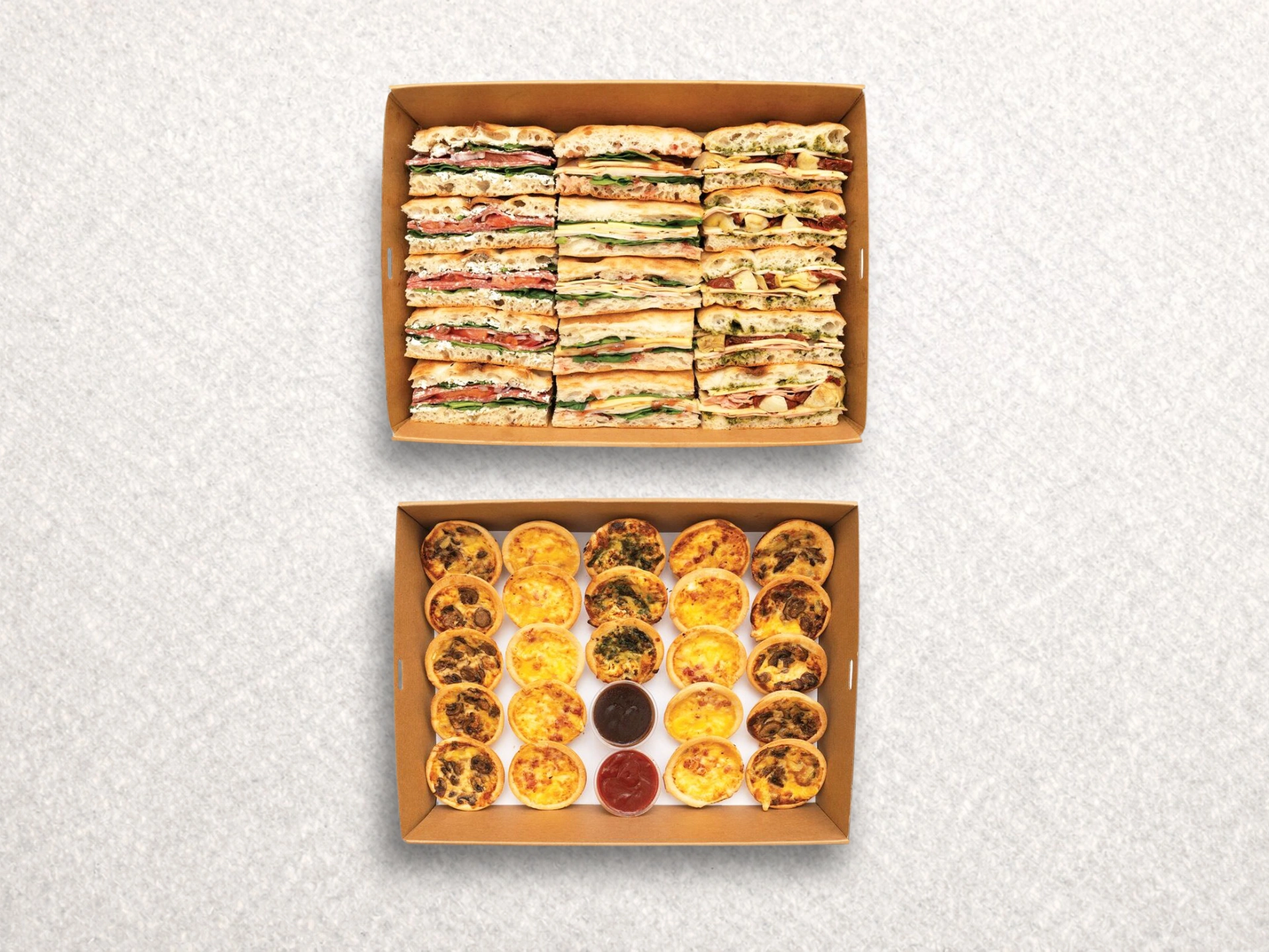 Turkish breads, Mini Ham & cheese Quiche, Mini Mushroom & Cheese Quiche, Mini Spinach & Feta Quiche Turkish breads, Mini Ham & cheese Quiche, Mini Mushroom & Cheese Quiche, Mini Spinach & Feta Quiche