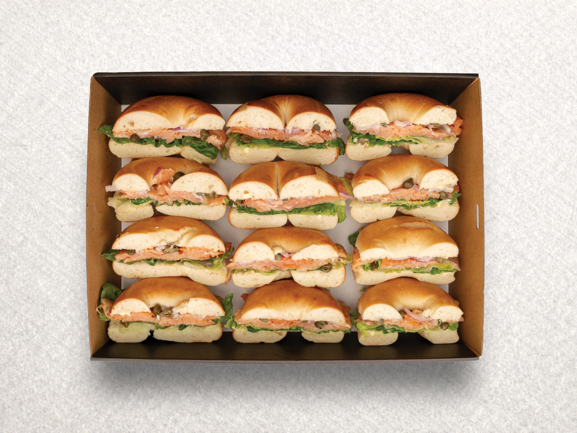 Salmon Bagels (4) Salmon Bagels (4)