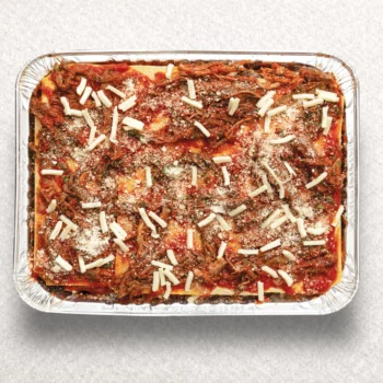 Pulled Beef Lasagne Tray Home Meals