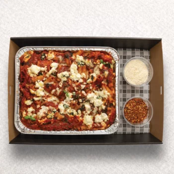 Spinach Ricotta Al Forno Pasta Bake