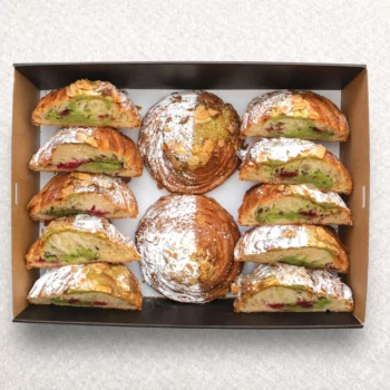 Pistachio & Raspberry Croissant