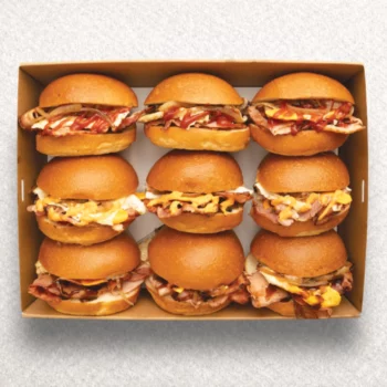 Mini Bacon & Eggs Rolls (2)