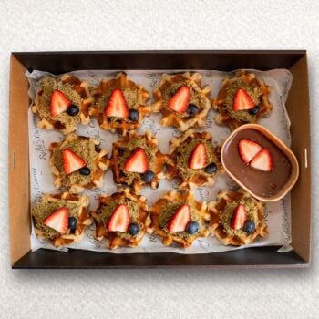 Dubai Pistachio waffle
