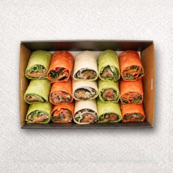 Salmon tortilla